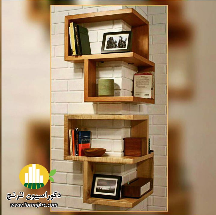 bookshelves 21 طراحی کتابخانه چوبی