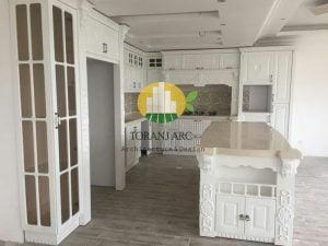 طرح کابینت ممبران سفید