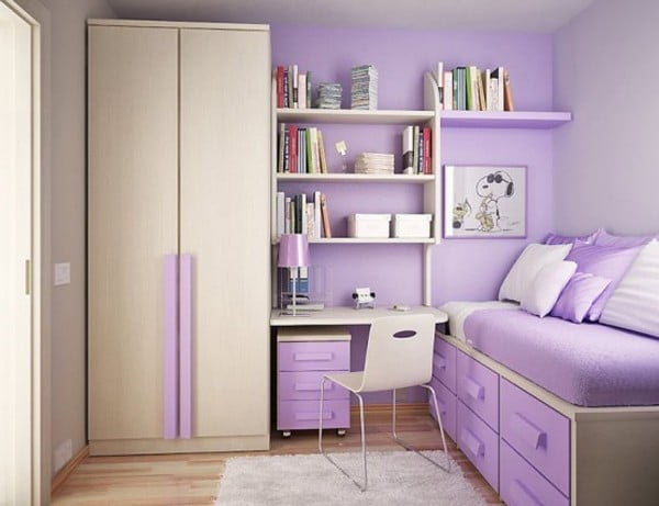 Lilac color suitable for bedroom 2 رنگ یاسی مناسب برای اتاق خواب