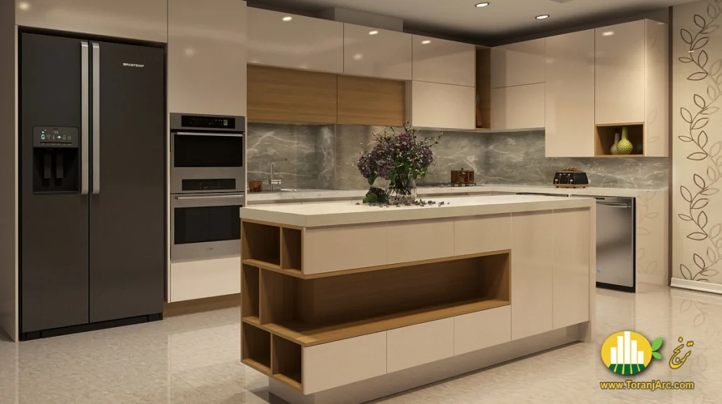 کابینت مدرن آشپزخانه