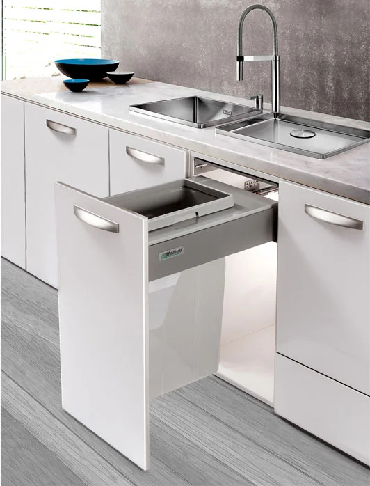 سطل زباله داخل کابینت