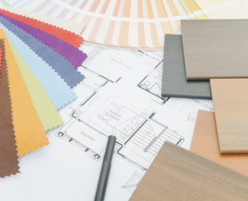 نحوه انتخاب رنگ و متریال برای خانه