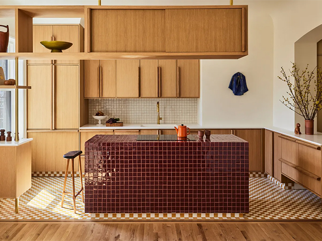 کابینت های چوبی آشپزخانه