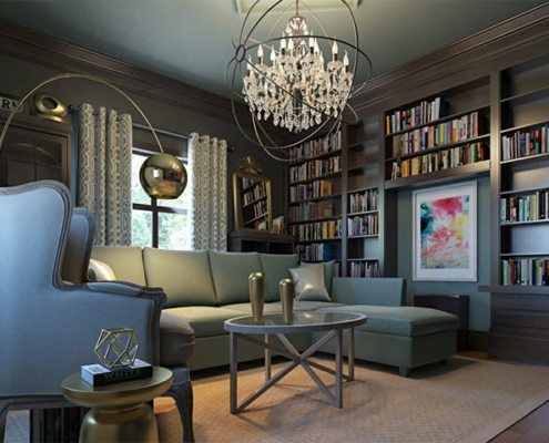 ایجاد محیط مطالعه مناسب در دکوراسیون داخلی