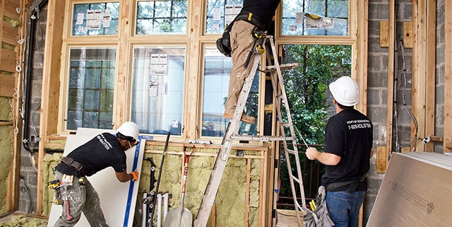 مراحل بازسازی خانه