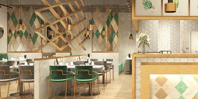 نقش طراحی نورپردازی در فضاهای داخلی تجاری