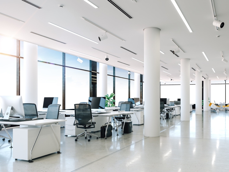 رنگ سفید در دکوراسیون اداری
