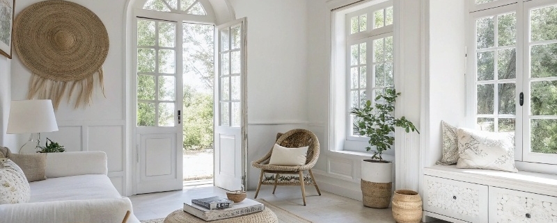 تاثیر رنگ سفید در دکوراسیون داخلی