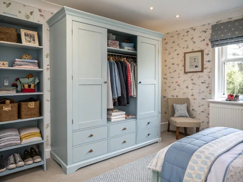 رنگ کمد دیواری شیک