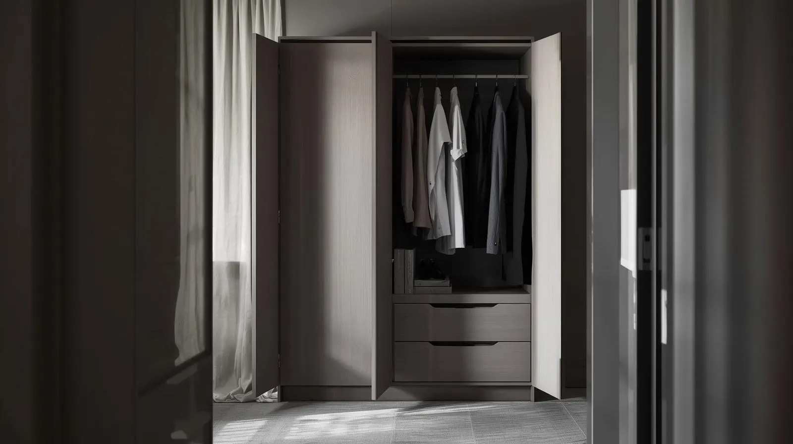 MDF wardrobe