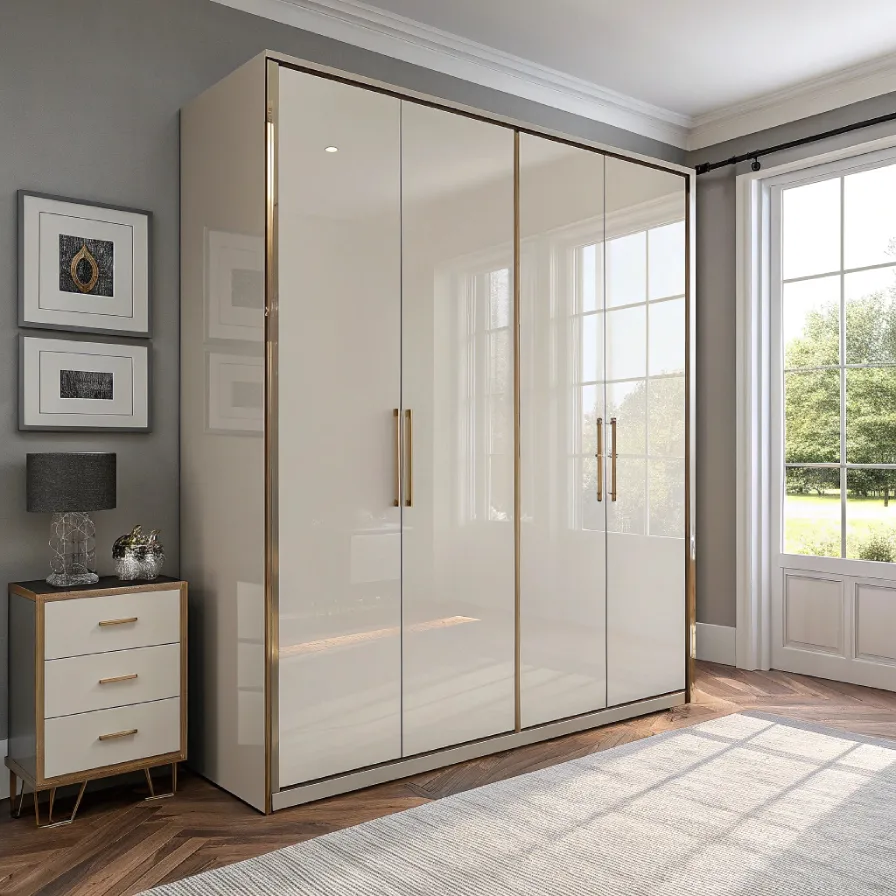 High-gloss wardrobe1