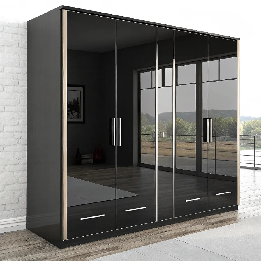 High-gloss wardrobe2