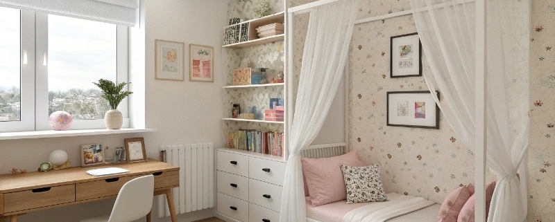 ایده اتاق خواب دخترانه