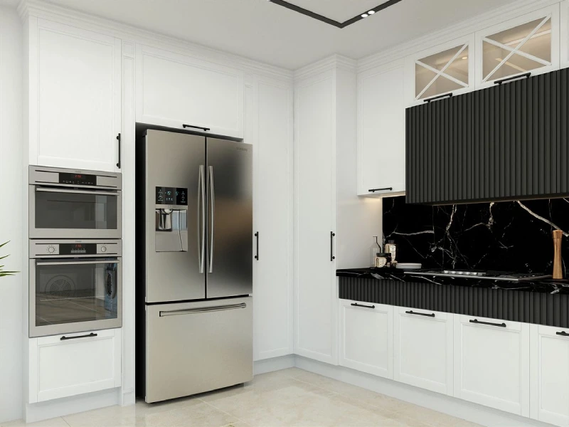 white cabinet